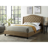 Carly Bed Model Fm7160Br-Queen Bed By Furniture Of America