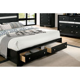 Chrissy Bed Model Cm7552Bk By Furniture Of America