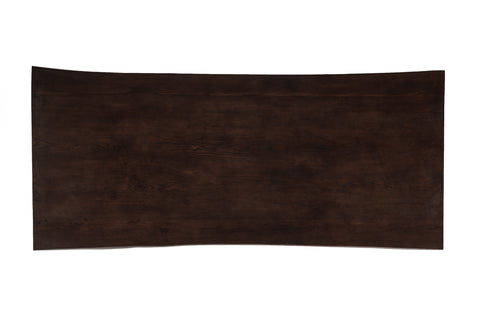 Modrest Leon Modern Umber Wood Live Edge Dining Table Model VGWH181120310