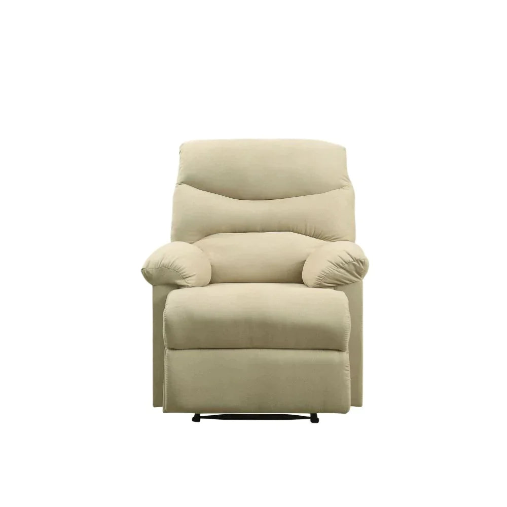 Arcadia Beige Microfiber Recliner Model 626 By ACME Furniture