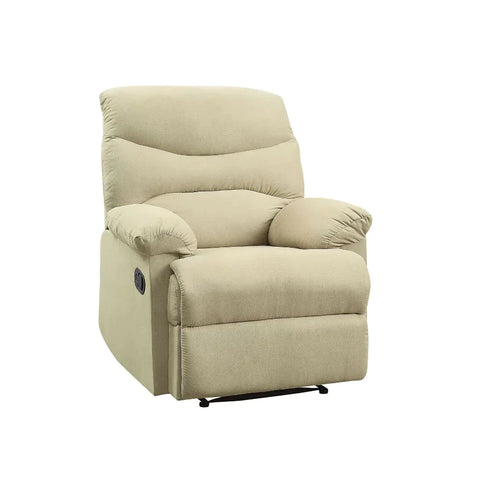 Arcadia Beige Microfiber Recliner Model 626 By ACME Furniture