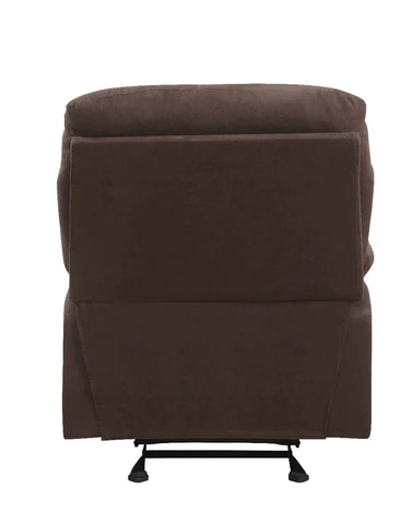 Arcadia Chocolate Microfiber Recliner Model 00632W By ACME Furniture