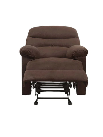 Arcadia Chocolate Microfiber Recliner Model 00632W By ACME Furniture