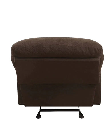 Arcadia Chocolate Microfiber Recliner Model 00632W By ACME Furniture