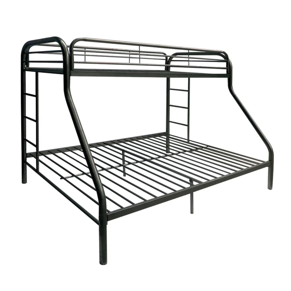 Tritan Black Twin XL/Queen Bunk Bed Model 02052BK By ACME Furniture