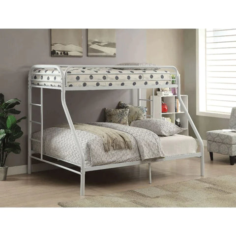 Tritan White Twin XL/Queen Bunk Bed Model 02052WH By ACME Furniture