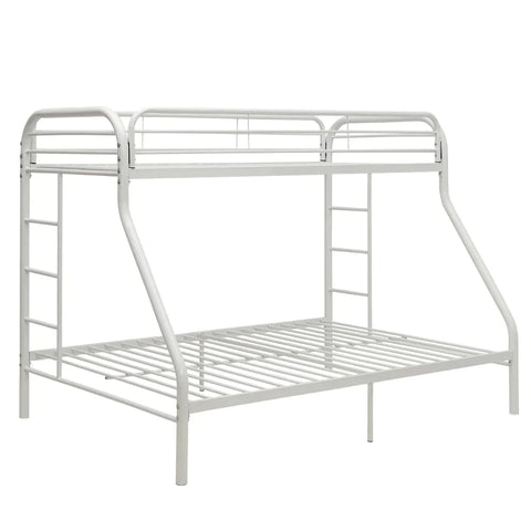 Tritan White Twin XL/Queen Bunk Bed Model 02052WH By ACME Furniture