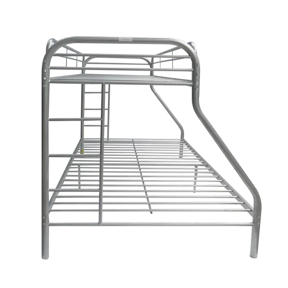 Tritan Silver Twin/Full Bunk Bed Model 02053SI By ACME Furniture