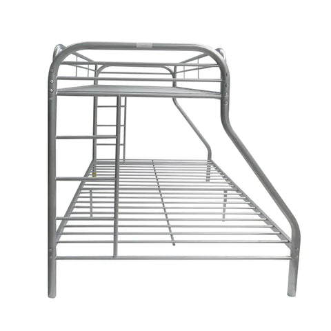 Tritan Silver Twin/Full Bunk Bed Model 02053SI By ACME Furniture