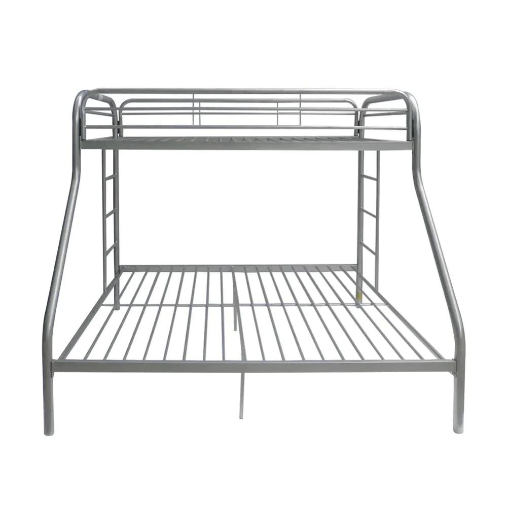 Tritan Silver Twin/Full Bunk Bed Model 02053SI By ACME Furniture