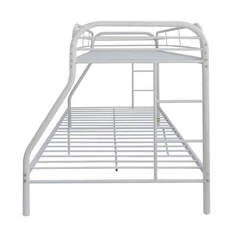 Tritan White Twin/Full Bunk Bed Model 02053WH By ACME Furniture