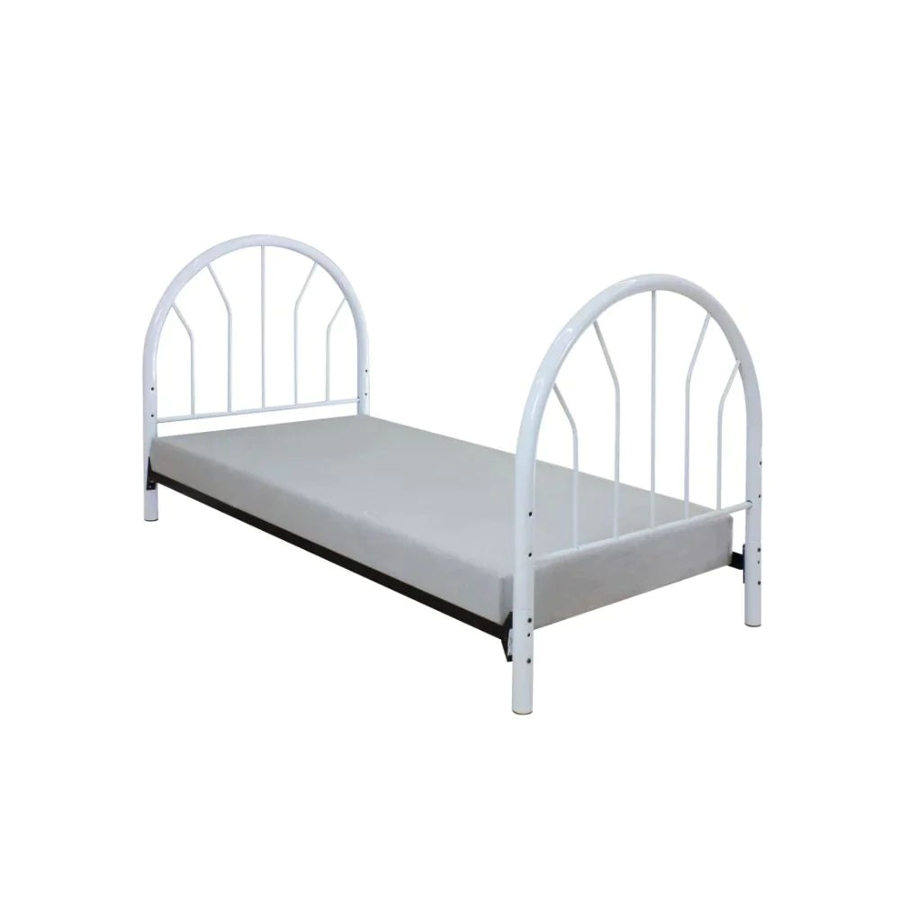 Silhouette White Twin HB/FB Only Model 02054W By ACME Furniture