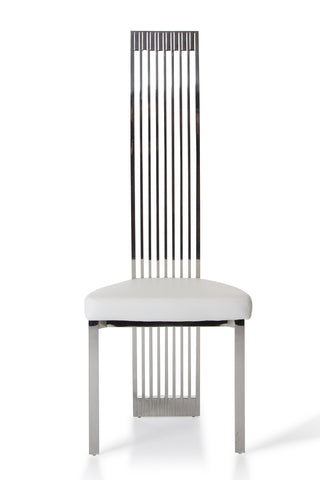 Modrest Elise Modern White Leatherette Dining Chair By VIG Furniture