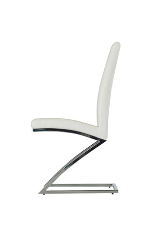 Angora Modern White Dining Chair (Set of 2) By VIG Furniture