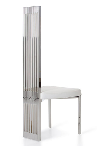 Modrest Elise Modern White Leatherette Dining Chair By VIG Furniture