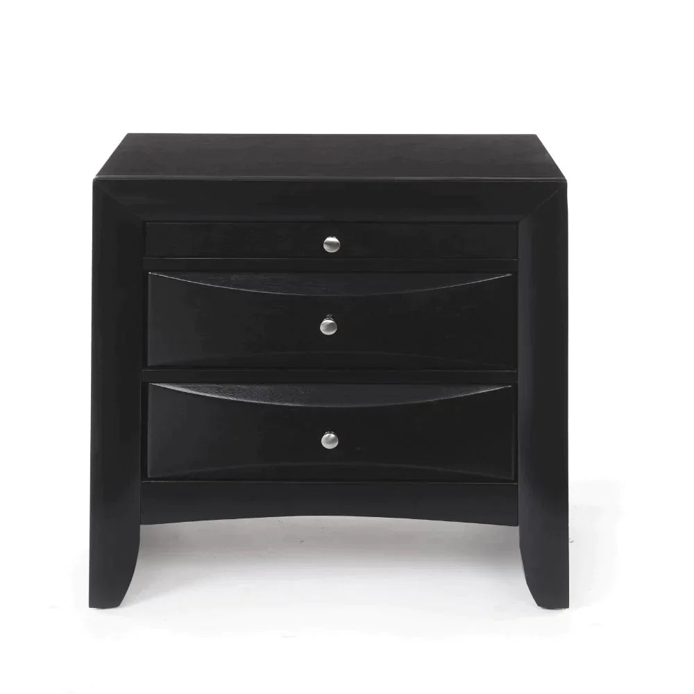 Ireland Black Nightstand Model 4163 By ACME Furniture