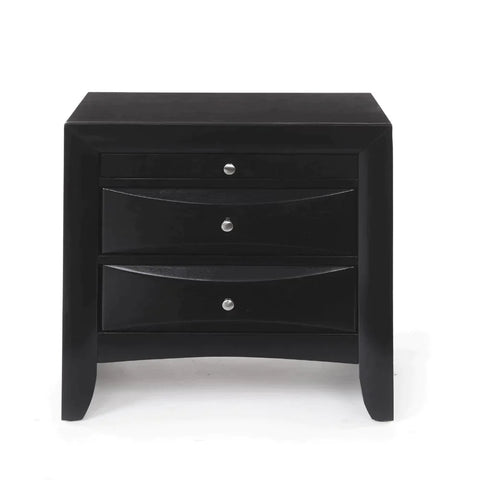 Ireland Black Nightstand Model 4163 By ACME Furniture