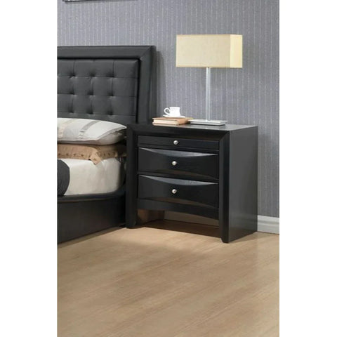 Ireland Black Nightstand Model 4163 By ACME Furniture
