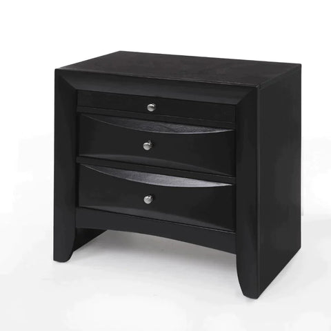 Ireland Black Nightstand Model 4163 By ACME Furniture