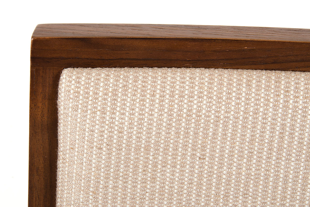 Modrest Codex Mid Century Tobacco & Beige Desk Chair Model VGCNMK029