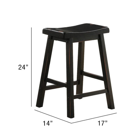 Gaucho Black Counter Height Set Model 7288 By ACME Furniture