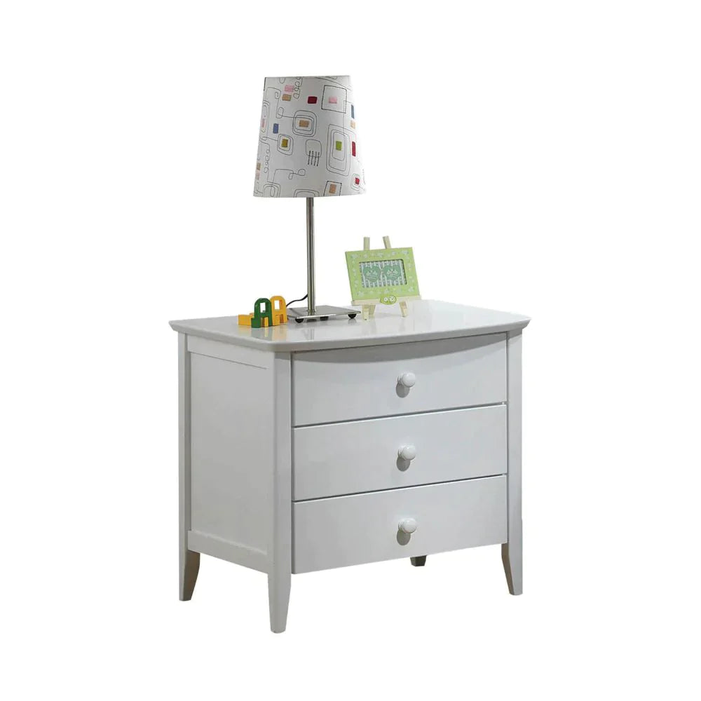 San Marino White Nightstand Model 9158 By ACME Furniture