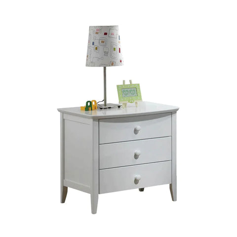 San Marino White Nightstand Model 9158 By ACME Furniture