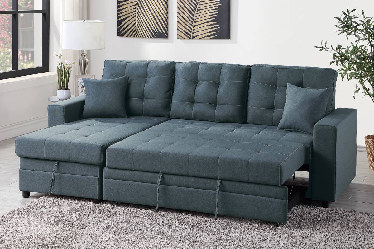 2 Piece Sectional Set Model F6593 By Poundex Furniture