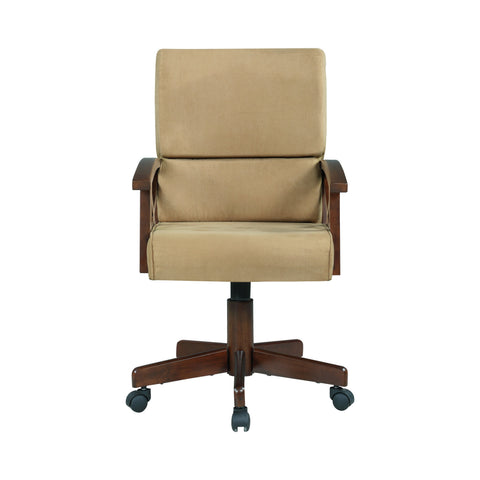 Coaster Marietta Upholstered Game Chair Tobacco and Tan Model 100172