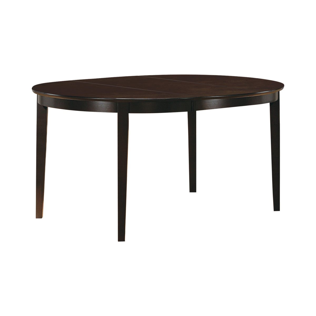 Coaster Gabriel Oval Dining Table Cappuccino Model 100770