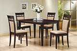 Coaster Gabriel Rectangular Dining Table Cappuccino Model 100771
