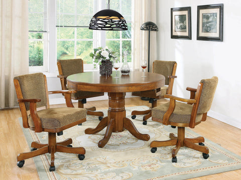 Coaster Mitchell 3-in-1 Game Table Amber Model 100951