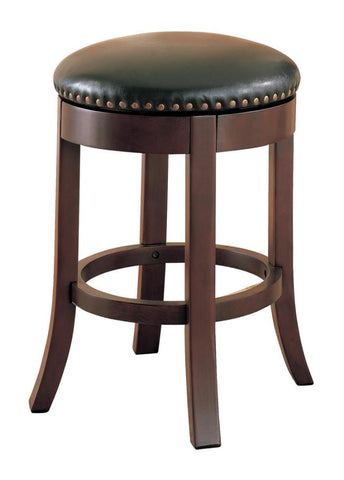 Coaster Aboushi Swivel Counter Height Stools with Upholstered Seat Brown (Set of 2) Model 101059