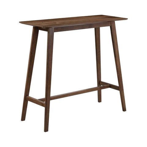 Coaster Finnick Rectangular Bar Table Walnut Model 101436