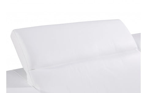 1120 DivanItalia White Sofa – Top Grain Italian LeatherModel:  1120-WHITE-S