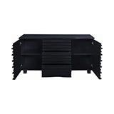 Coaster Stanton 3-drawer Rectangular Server Black Model 102065
