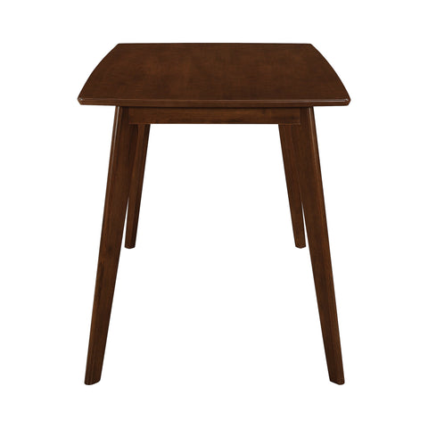 Coaster Kersey Dining Table with Angled Legs Chestnut Model 103061