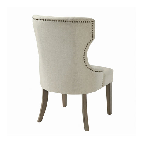Coaster Baney Tufted Upholstered Dining Chair Beige Model 104507
