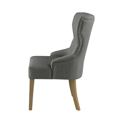 Coaster Baney Tufted Upholstered Dining Chair Grey Model 104537
