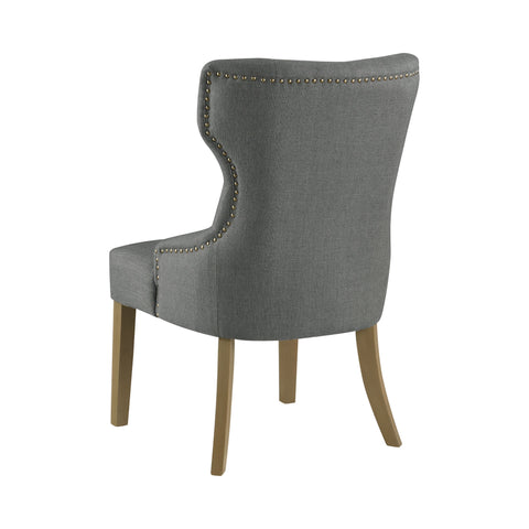Coaster Baney Tufted Upholstered Dining Chair Grey Model 104537