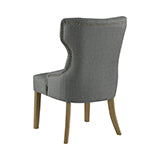 Coaster Baney Tufted Upholstered Dining Chair Grey Model 104537