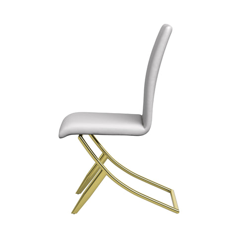 Coaster Carmelia Upholstered Side Chairs White (Set of 4) Model 105171