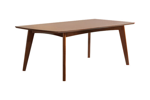 Coaster Malone Rectangular Dining Table Dark Walnut Model 105351