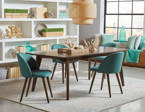 Coaster Malone Oval Dining Table Dark Walnut Model 105361
