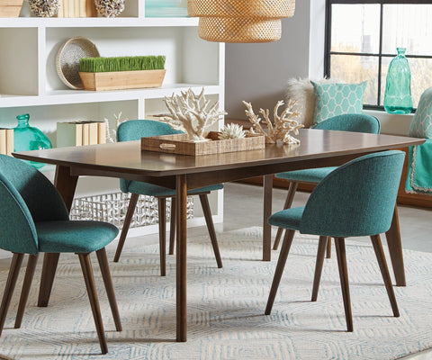 Coaster Malone Oval Dining Table Dark Walnut Model 105361