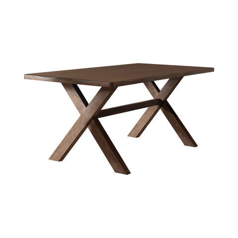 Coaster Alston X-shaped Dining Table Knotty Nutmeg Model 106381