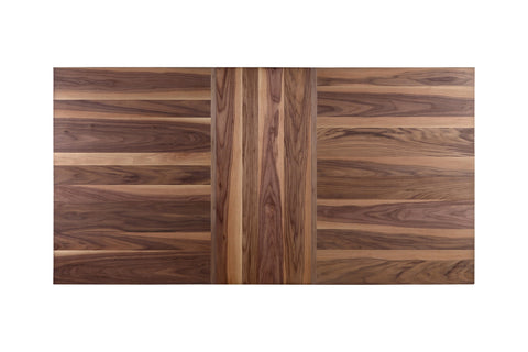 Coaster Spring Creek Dining Table with Extension Leaf Natural Walnut Model 106581