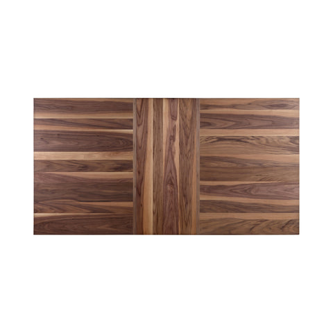 Coaster Spring Creek Dining Table with Extension Leaf Natural Walnut Model 106581