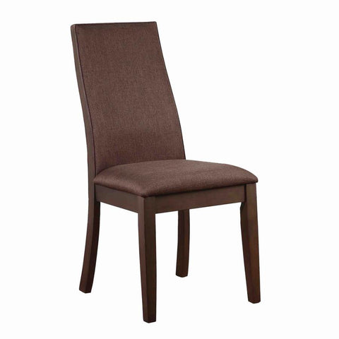 Coaster Spring Creek Upholstered Side Chairs Rich Cocoa Brown (Set of 2) Model 106582