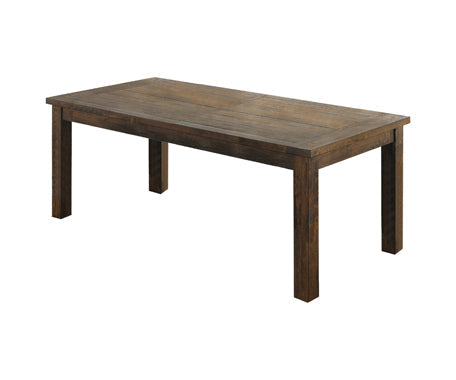 Coaster Coleman Rectangular Dining Table Rustic Golden Brown Model 107041